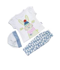 Product Name*: Baby Girl's Cotton Shirt And Trouser Set