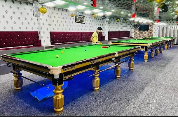 All Snooker Table Available Star/Wiraka/Shender/American/Rasson/Cues 13