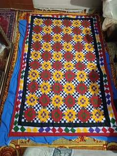 Traditional Sindhi Rilli Foam Padded Mat