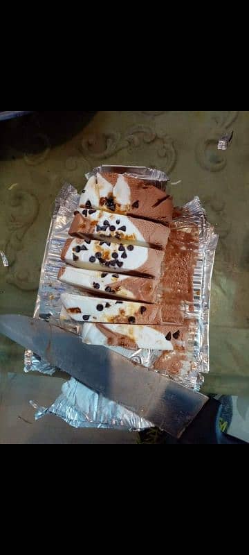 Ice Cream and Swiss Roll Cake Serving/Distribution Service 5