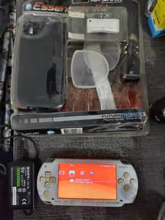 SONY PSP 1001 8GB CARD WITH POUCH PROTECTOR CHARGER GAMES INSTALLED OK