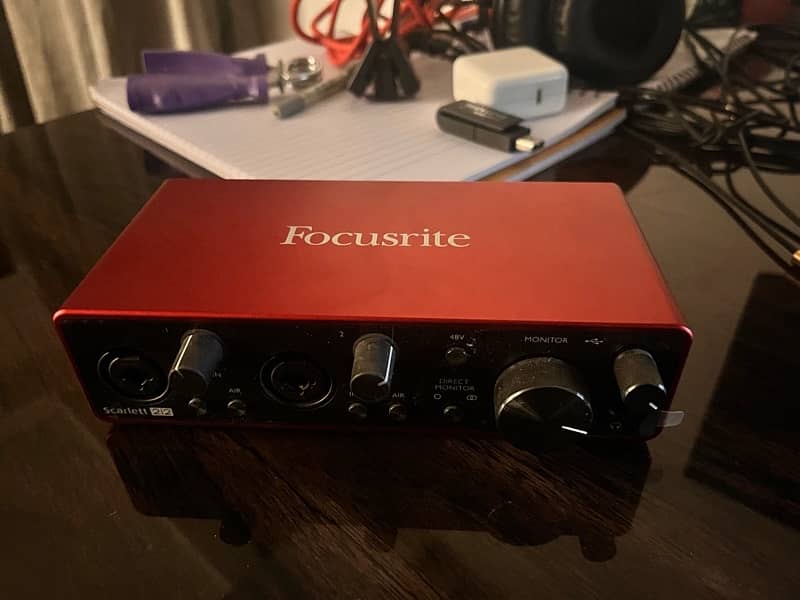 Focusrite Scarlett 2i2 Audio Interface - Excellent Condition 1