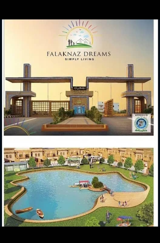 Plot For Sale In Falaknaz Dream Khokharapar Malir 2