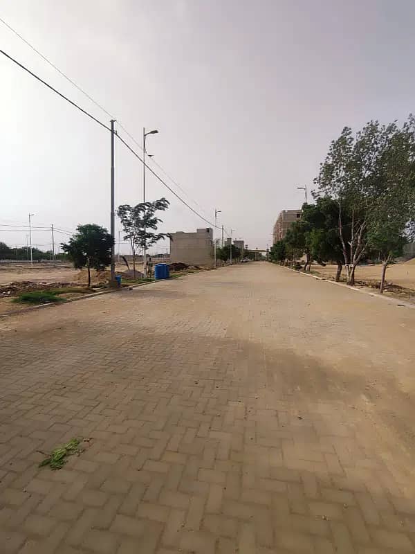 Malir Town Residency Phase 1 Golden Block GFS Builder Malir 120 Sq Yard Plot 9