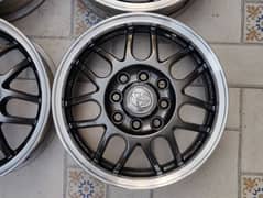 Original BBS Japan 13 inch 4 nut Mehran Khyber Cultus