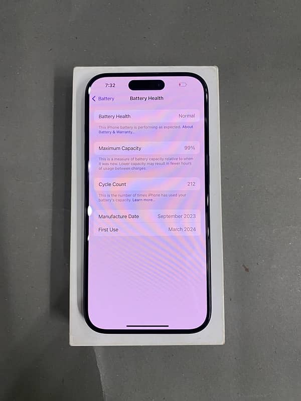 IPHONE 15 PRO 128GB FU 99% 0