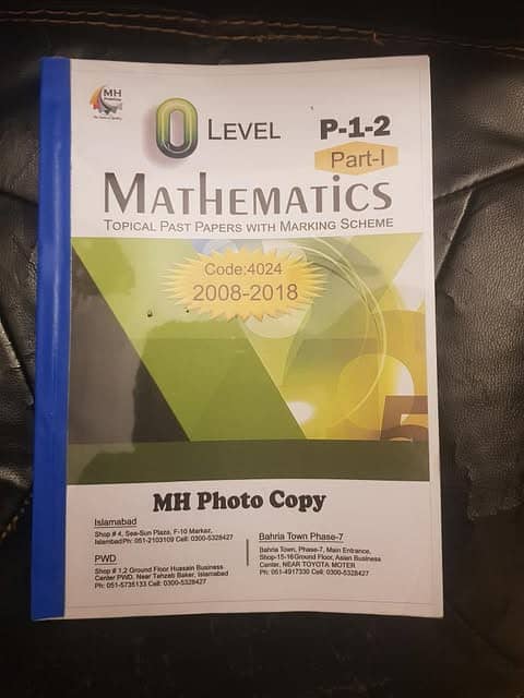 O-Level MATH Past Papers 2008-2018 1