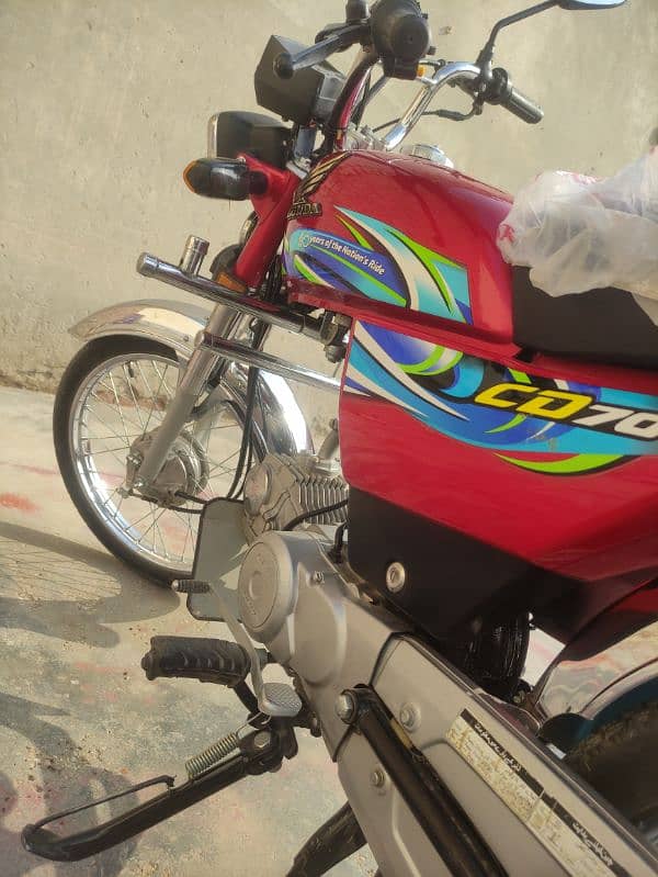 Honda CD 70 new condition 2024 model 2