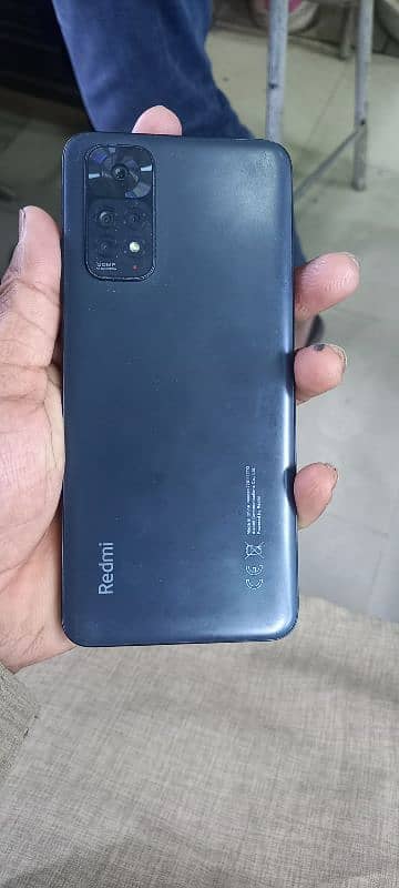 my Redmi note 11 6 gb 128 condition good Dabba charge 03075386987 5