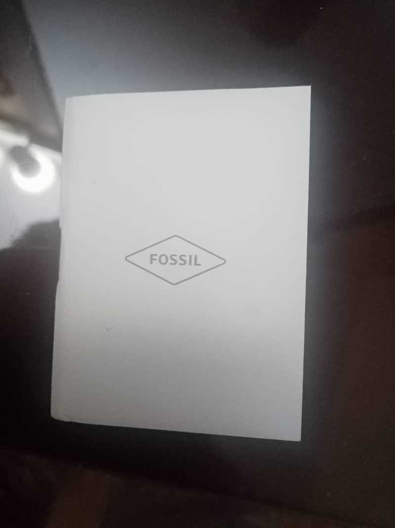 Fossil watch bq 2468 (box packed, original, silver) 6