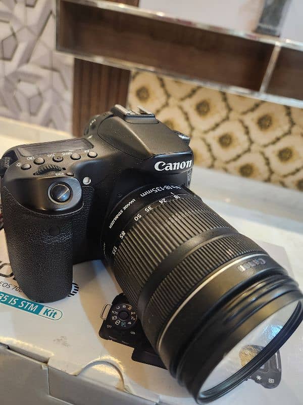 Canon 70D with 18-135mm lens 0