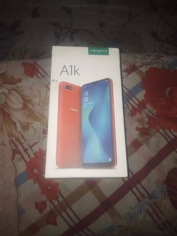 OPPO A1K MOBILE WITH NEW CONDITION WITH BOX AND MOBILE COVER 6