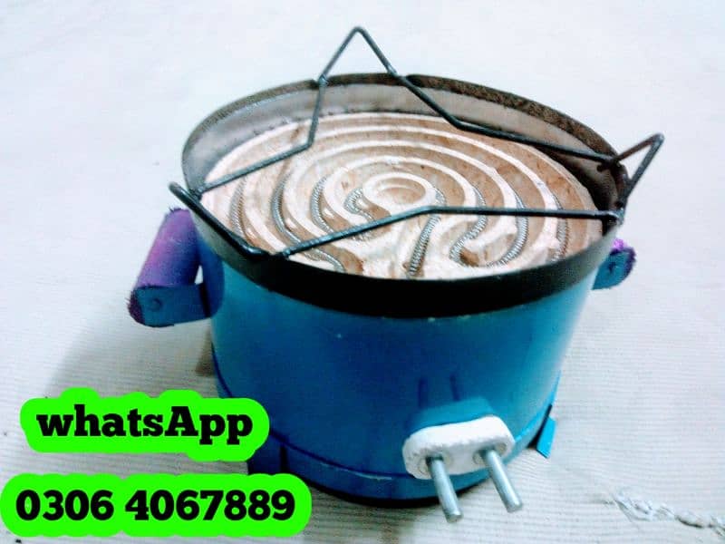 Electric chulla stove plus Heater for office use 0