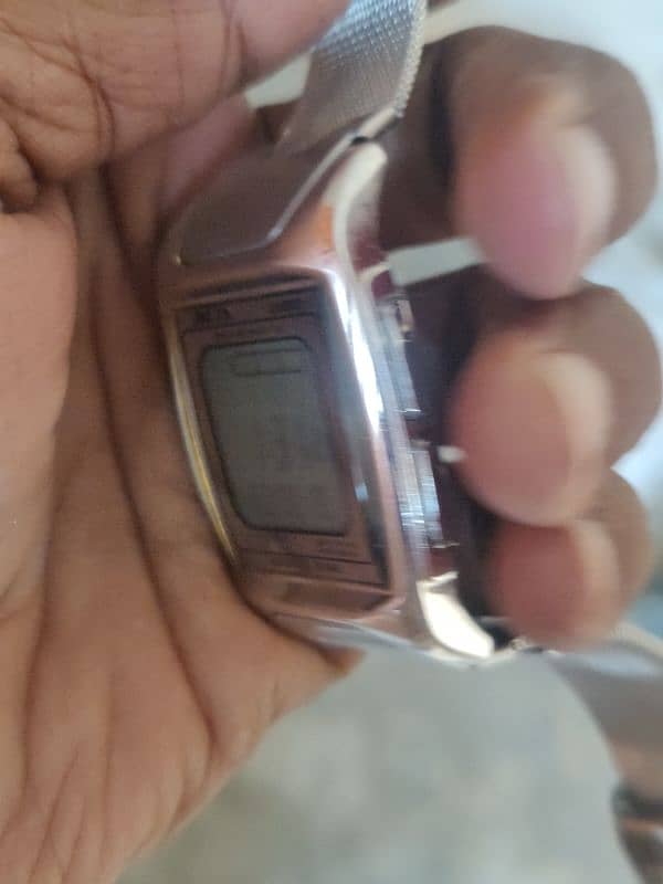 New Casio MF 7A Data Bank Dual Time, world time watch for sale 3