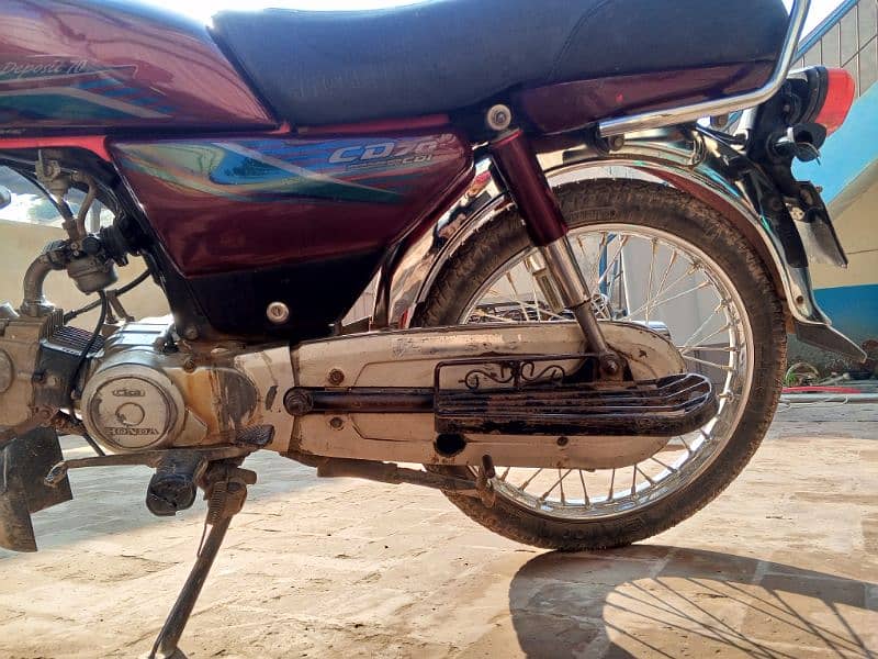 CD 70 used bike for sale, 17 model 2