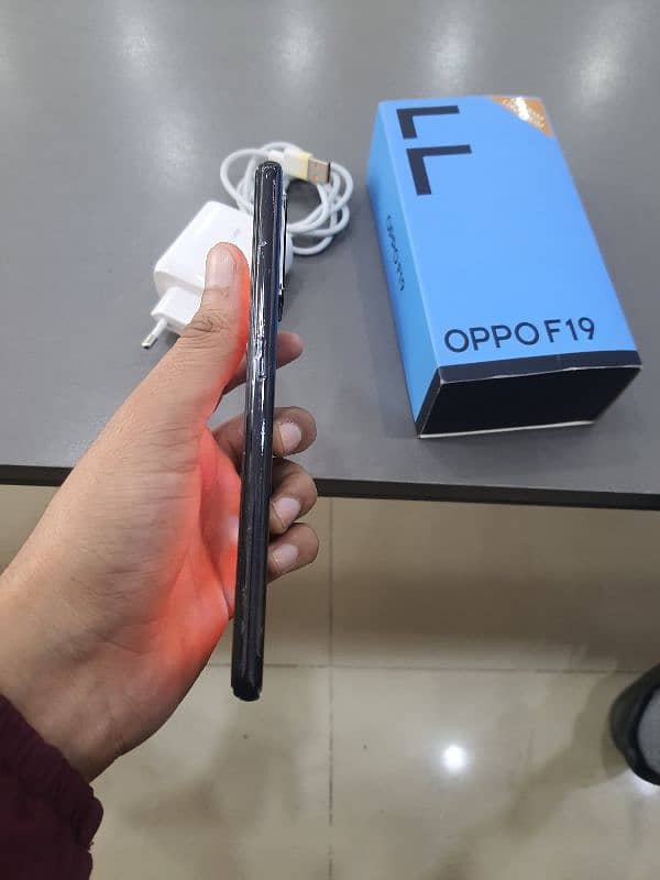 oppo f19 Box chrgr official pta no open 2