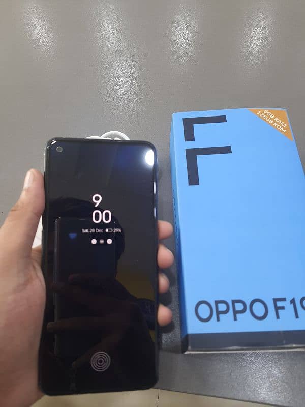 oppo f19 Box chrgr official pta no open 7