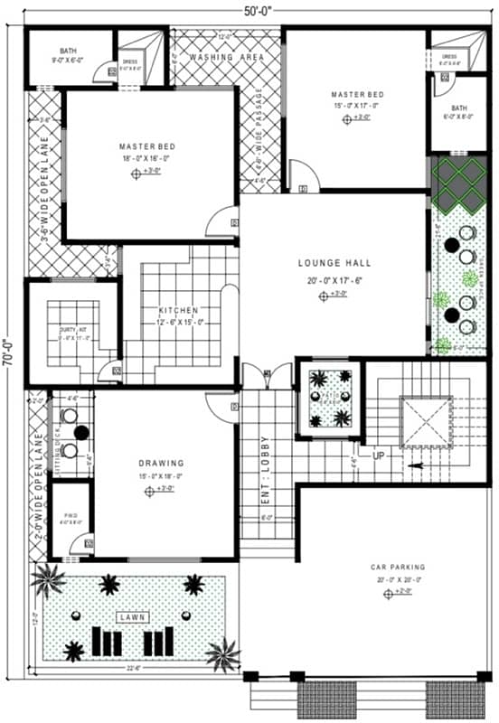 architecture Home planning And 3D Floor plan 3D modeling 5