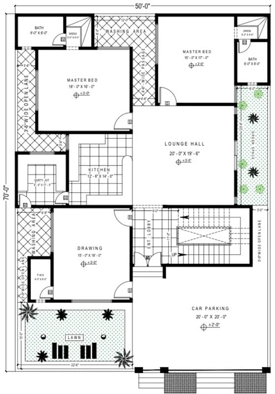 architecture Home planning And 3D Floor plan 3D modeling 8