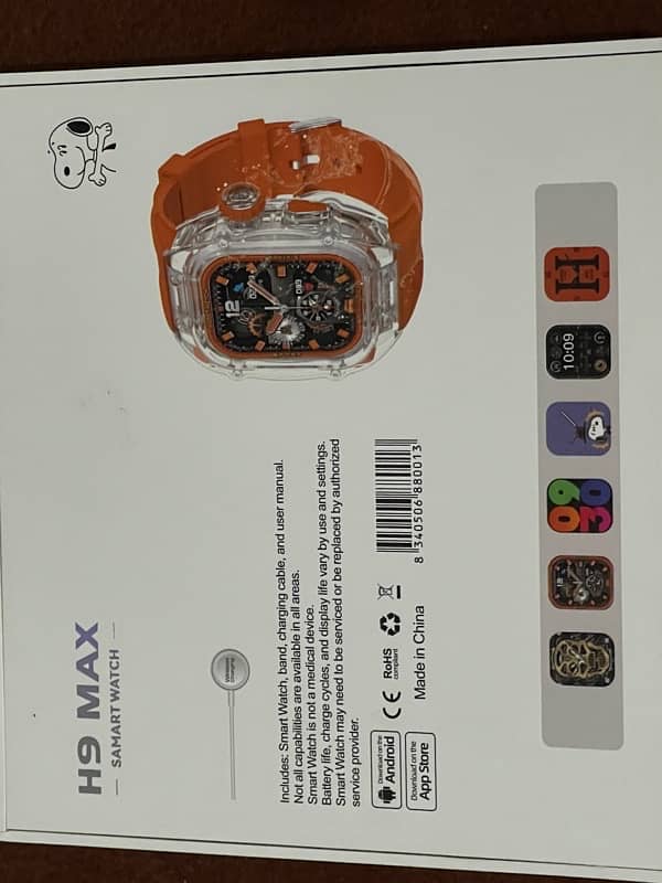 H9 Max Smart watch 1