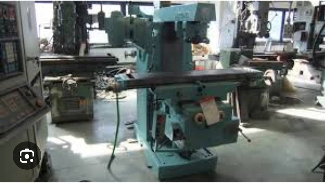 Universal milling machine vertical & horizontal 0