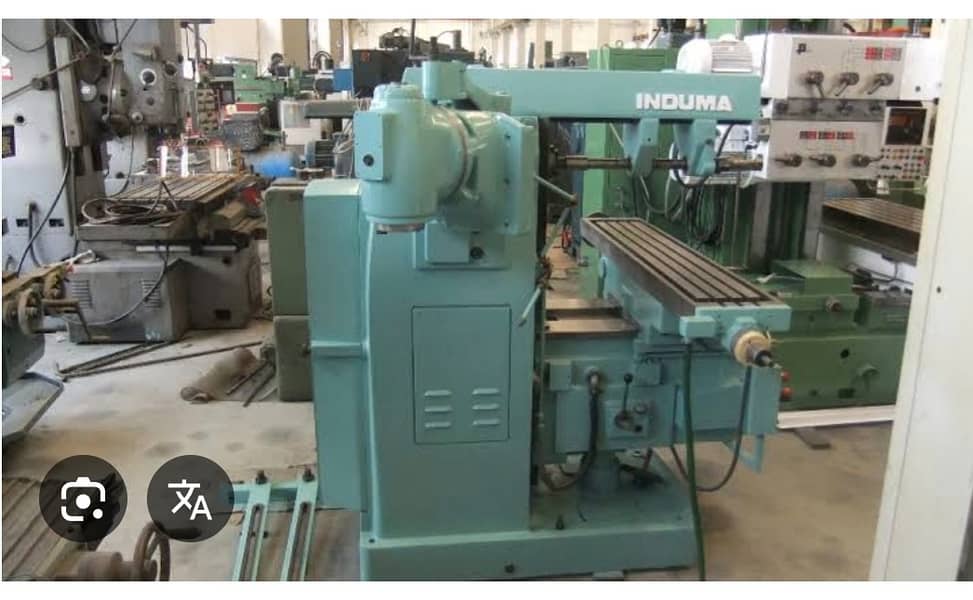 Universal milling machine vertical & horizontal 1