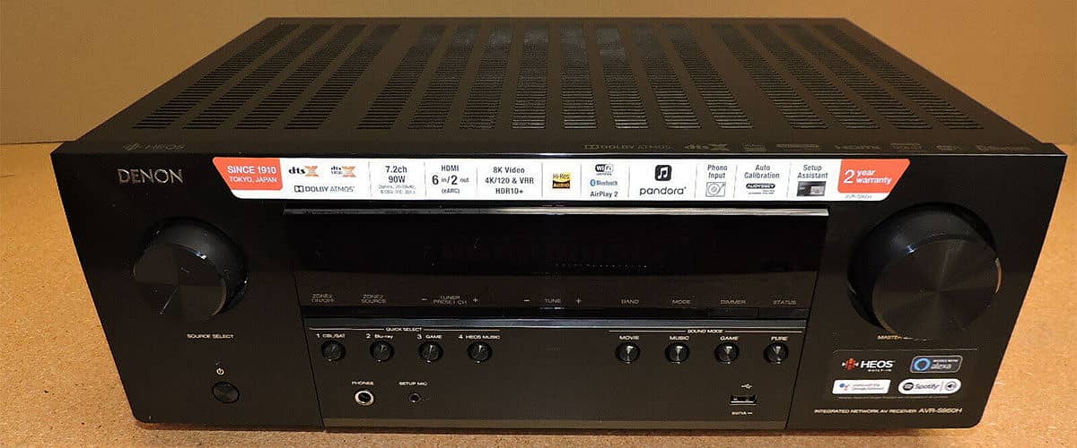 Brand New Denon AVR S960H 0