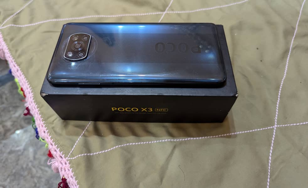 Xiaomi Poco x3 NFC 6/128 pta approve all okay with box 5