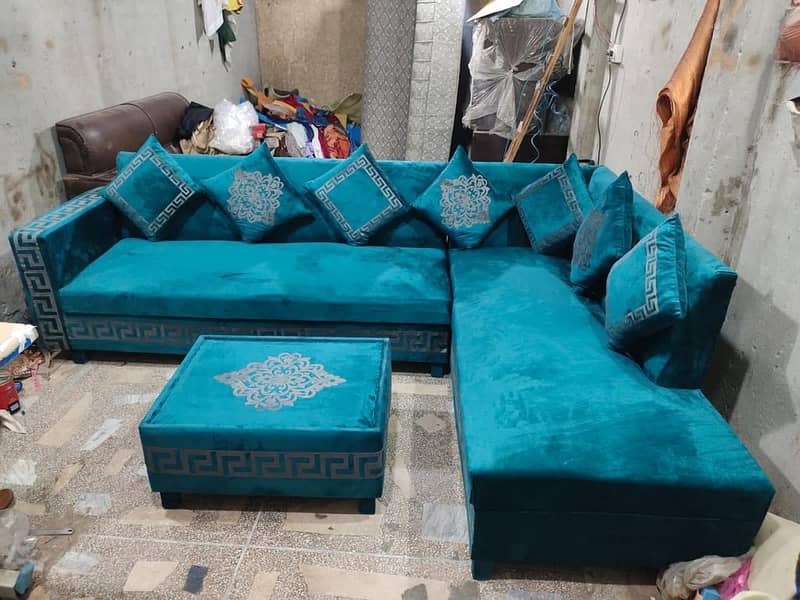 Sofa Poshish/Sofa Repair/Fabric change/Sofa Set & L-shape/Bed poshis 9