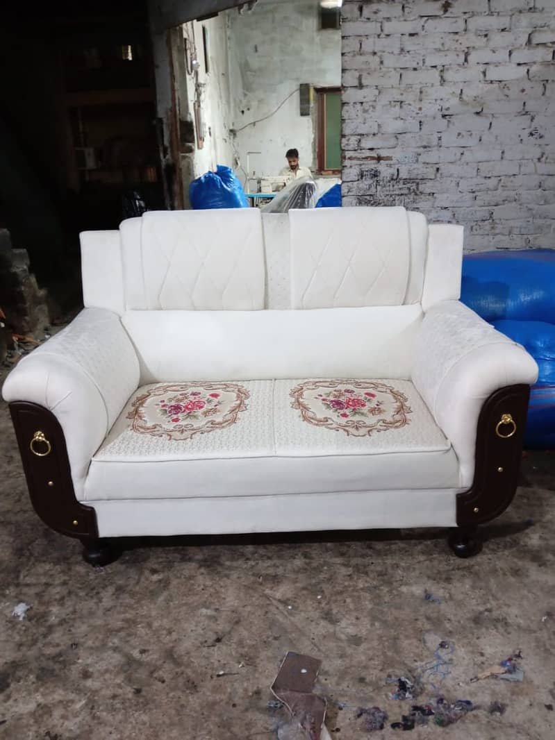 Sofa Poshish/Sofa Repair/Fabric change/Sofa Set & L-shape/Bed poshis 12