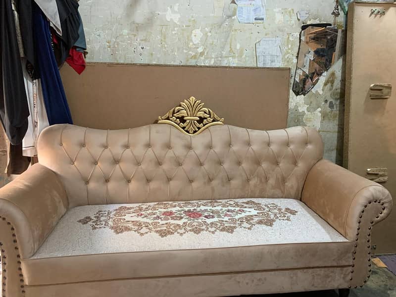 Sofa Poshish/Sofa Repair/Fabric change/Sofa Set & L-shape/Bed poshis 14