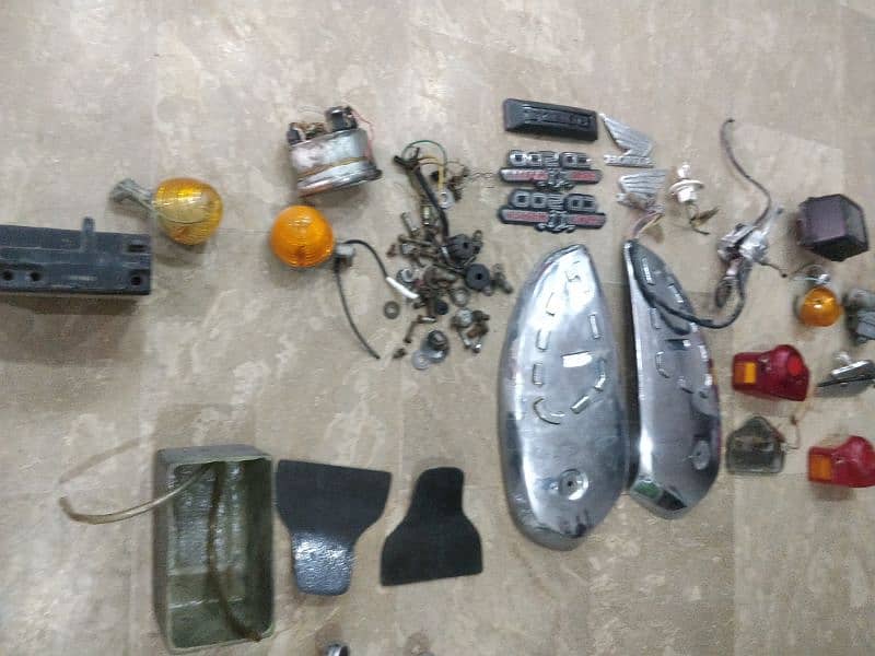 Spare parts kawasaki gto125cc 11