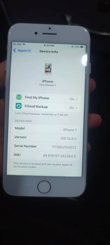 iphone 7 128gb pta prived 7