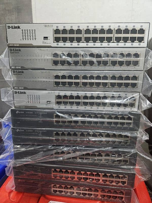 Dlink 16 Port Giga switch 24 Port Giga Switch 0