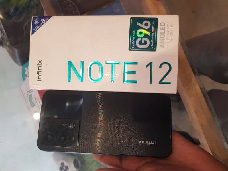 infinix Note 12 8+8 Ram 128GB Gaming Processor Phone 1