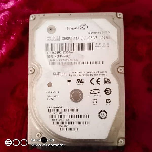 160 gb hard disk 0