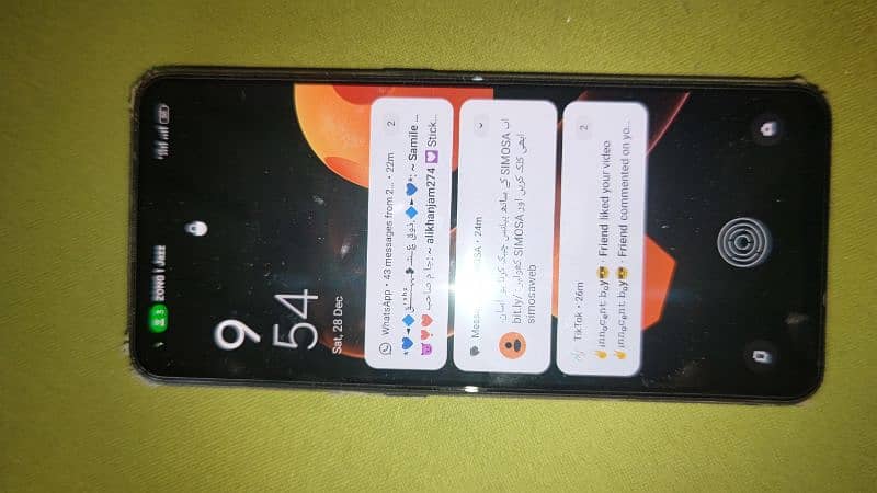 Oppo A95 Only Mobile with original 33 wart fast charger . 1