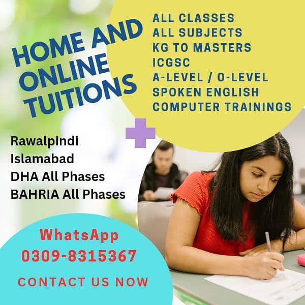 Home Tutor,Online Tutor,Home Tution,O/A level,Kg,Montess,IGCSE,English 0