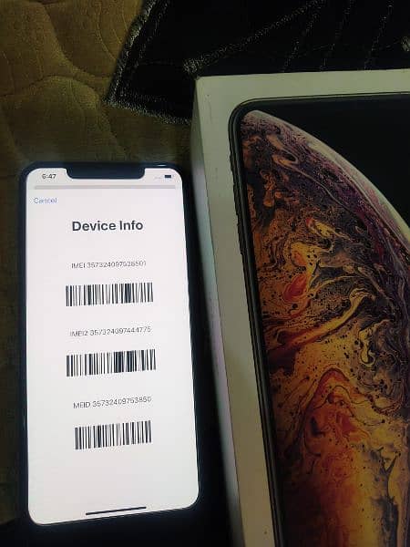 apple iphone xs max pta approved 256 gb water pack 1