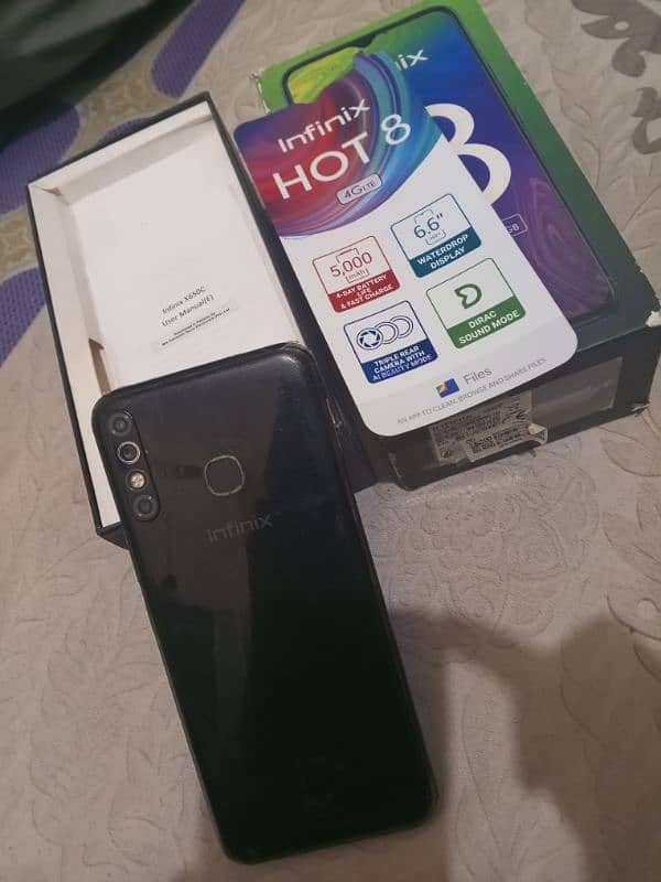 Infinix Hot 8 4/64 With Box 2