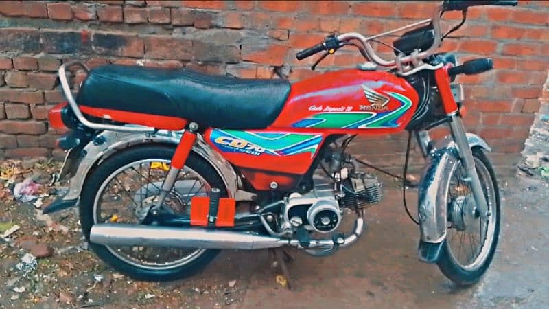 Honda cd 70 2018 urgent sale 0