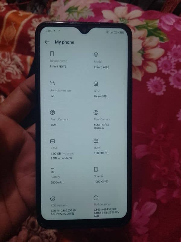 Infinix note 11 7