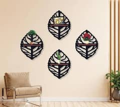 leaf shape shelve - 4 pcs