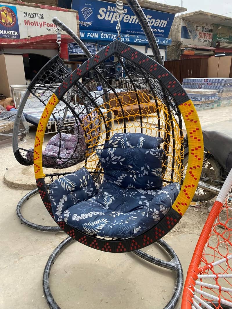 Swing | Chair Jhoola| Garden swing| Hanging swing| Jhula| Cup Swing 1