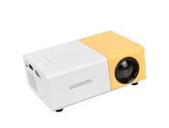 YG 300 Mini Projector Packet size Screen size 60 inch