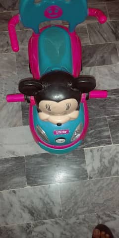 Kids manual toy car