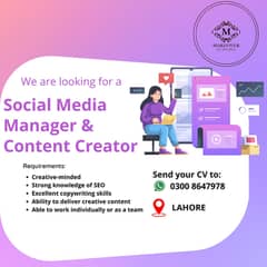 Content Creator & Social Media Manager