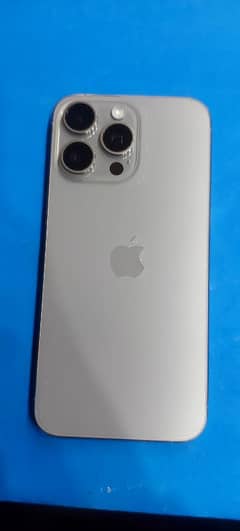 IPHONE 15 PRO MAX 256 JV WITH BOX 03368249991