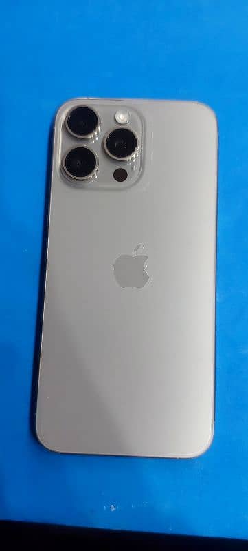 IPHONE 15 PRO MAX 256 JV WITH BOX 03368249991 0