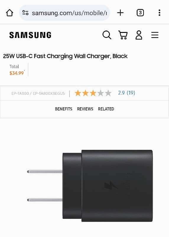 100% Original Samsung 25w Super Fast Charger 25Watt PD Genuine Adapter 8